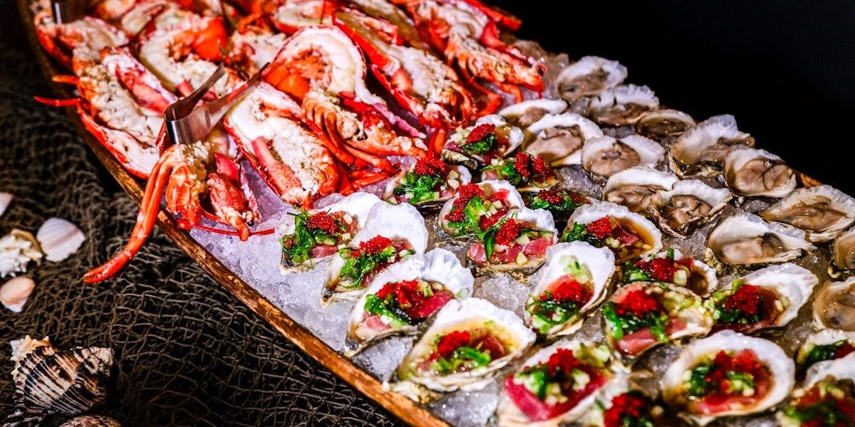 The raw bar boat